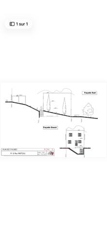 Terrain de 645 m²