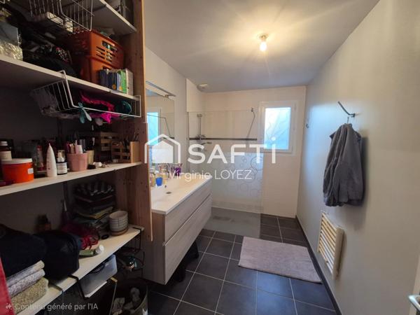 Maison de 2016, plain-pied de 108 m2