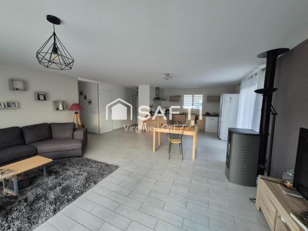 Maison de 2016, plain-pied de 108 m2