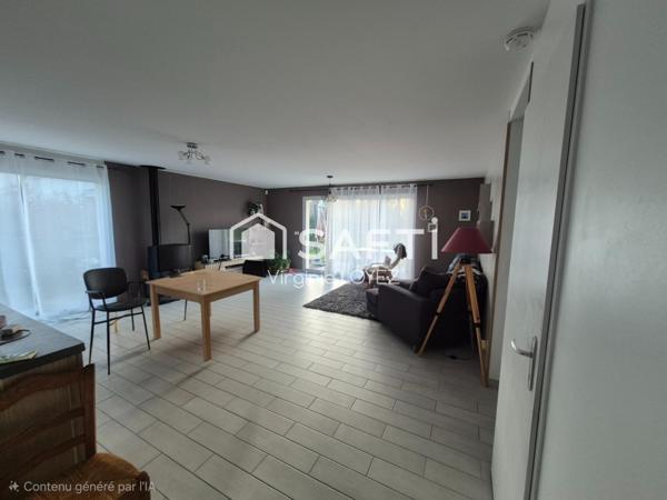 Maison de 2016, plain-pied de 108 m2