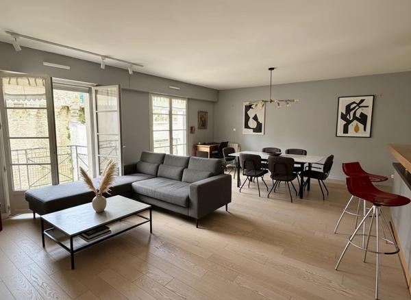 Appartement à vendre – Hyper centre de Vannes – Vue imprenable sur les remparts