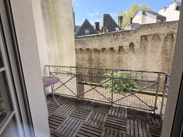 Appartement à vendre – Hyper centre de Vannes – Vue imprenable sur les remparts