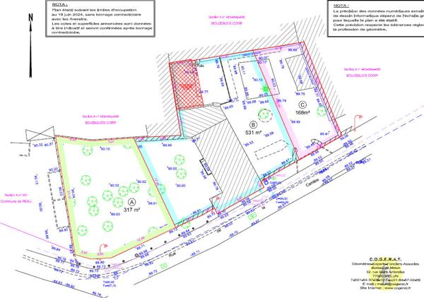 Terrain à vendre à Réau - 317 m² viabilisé