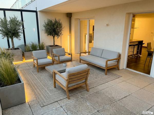 Appartement T4 103m² Evian les Bains, garage, vue lac.