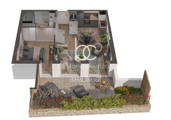 SARZEAU Appartement 2 pièces 49 m²