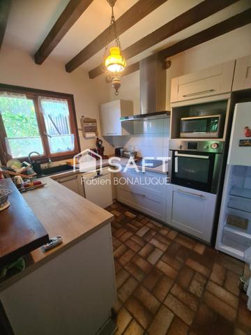 Maison T4 de 110m2 sur terrain de 2045m2 -Donneville 31450
