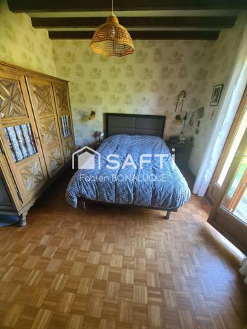 Maison T4 de 110m2 sur terrain de 2045m2 -Donneville 31450