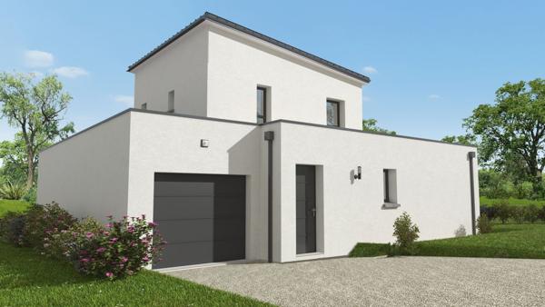 Terrain + Maison à vendre 5 pièces - 104 m²