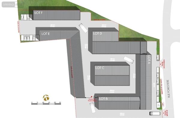 Garage - Parking à vendre à Biscarrosse dans les Landes (40600), ref : 40007-88