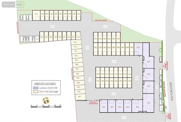 Garage - Parking à vendre à Biscarrosse dans les Landes (40600), ref : 40007-88