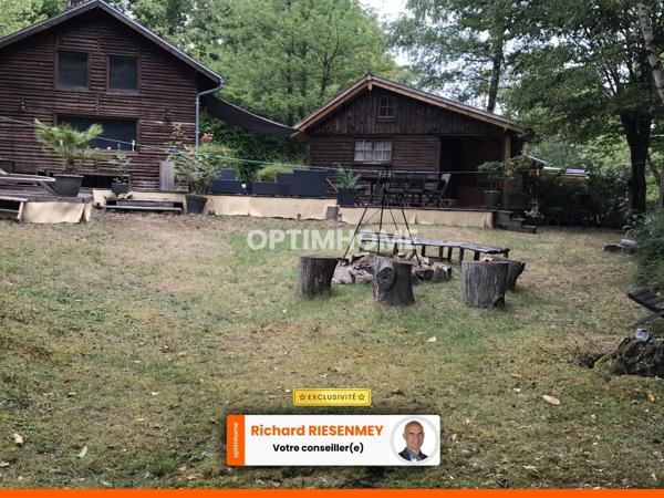 2 Chalets 3 pièces 42m² camping SAINT CHERON (91)