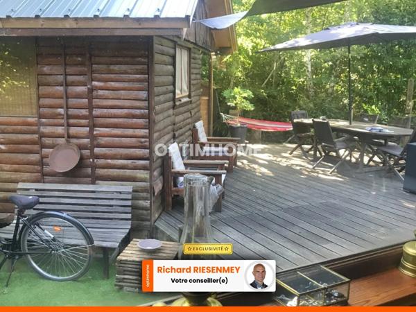 2 Chalets 3 pièces 42m² camping SAINT CHERON (91)