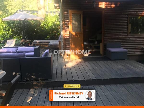 2 Chalets 3 pièces 42m² camping SAINT CHERON (91)