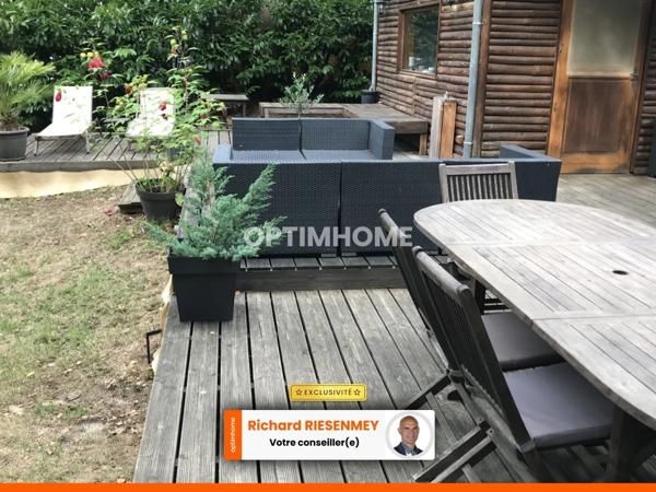 2 Chalets 3 pièces 42m² camping SAINT CHERON (91)