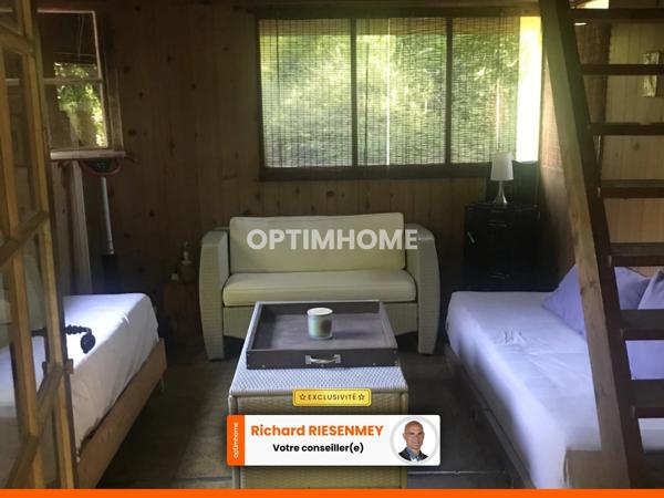 2 Chalets 3 pièces 42m² camping SAINT CHERON (91)