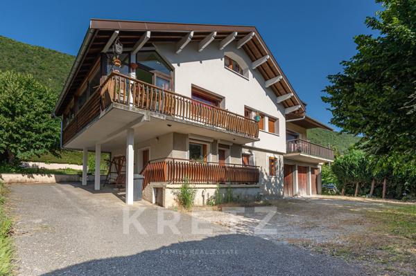 Lac d'Annecy- Sevrier- Maison au calme- vue lac- 2 garages