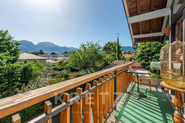 Lac d'Annecy- Sevrier- Maison au calme- vue lac- 2 garages