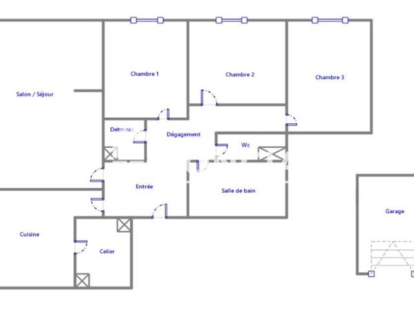 Location Appartement 5 pièces 99.9 m² - Sarrebourg 57400