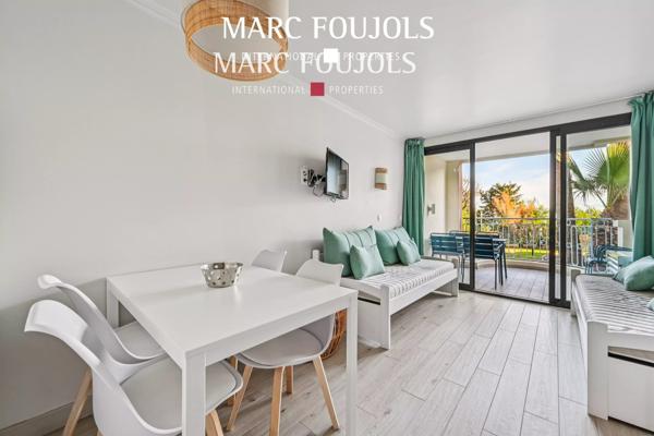 2 pièces avec terrasse vue mer – piscine et tennis dans la résidence