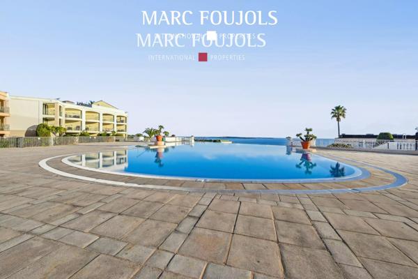2 pièces avec terrasse vue mer – piscine et tennis dans la résidence
