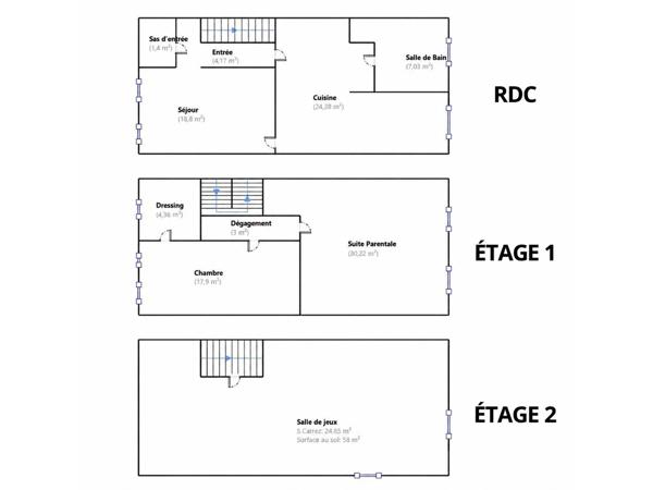 Maison
         5 pièces
        - 136 m² 260 000 €*