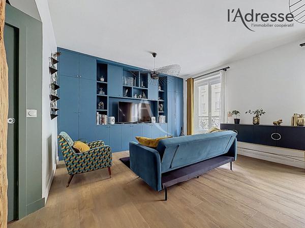 PUTEAUX/ Parmentier - Appartement 2 pièces 55m² et une cave