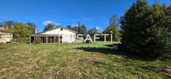 Maison 90 m² sur 1318 M² de jardin proche commodités