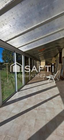 Maison 90 m² sur 1318 M² de jardin proche commodités