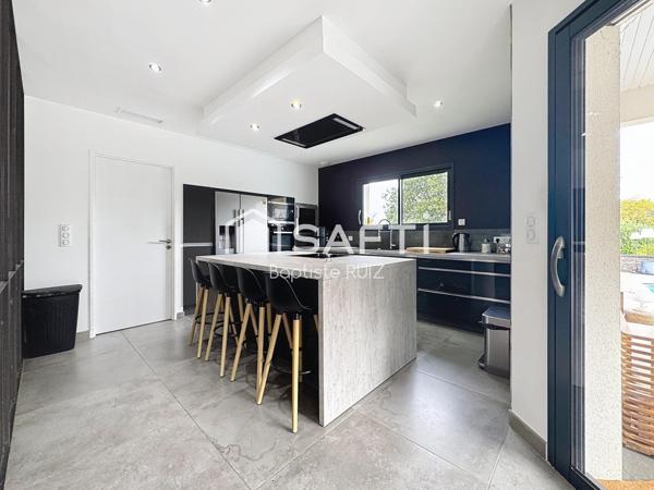 Maison contemporaine, 151m² sur 1340m² de parcelle