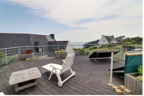 Plougonvelin (29217) PLOUGONVELIN FORT DE BERTHAUME MAISON CONTEMPORAINE DE 240 m2 AVEC VUE MER
