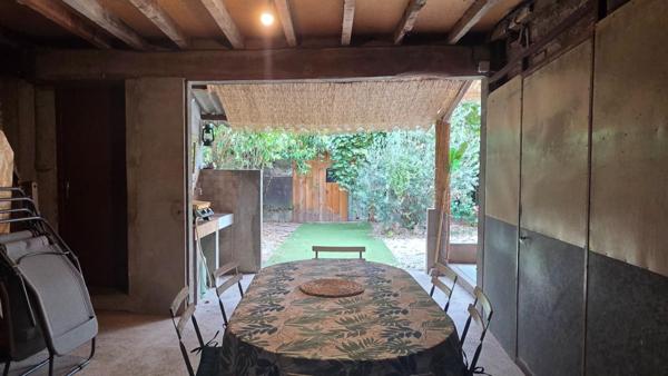 Maison de village à Marciac 95 m2 avec jardin garage et atelier