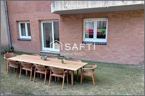 Très beau T2 de 48.5 m2 au jardin de 40 m2