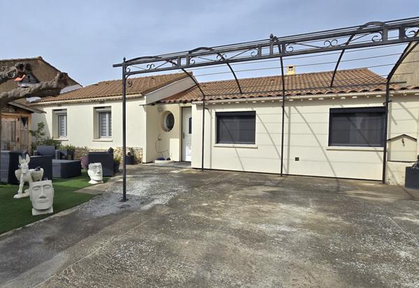 L'Isle-sur-la-Sorgue (84800) L’ISLE SUR LA SORGUE: MAISON PLAIN PIED 104M² - 3 CHAMBRES + BUREAU - TERRAIN 400m²