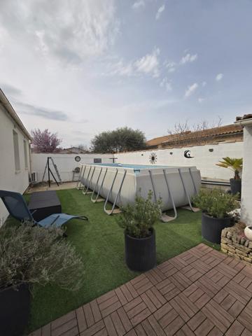 L'Isle-sur-la-Sorgue (84800) L’ISLE SUR LA SORGUE: MAISON PLAIN PIED 104M² - 3 CHAMBRES + BUREAU - TERRAIN 400m²