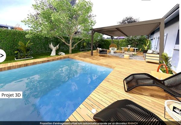 à vendre Maison au calme récente de plain pied avec véranda 5 pièces SAINT PAUL LES DAX (40) , DPE A