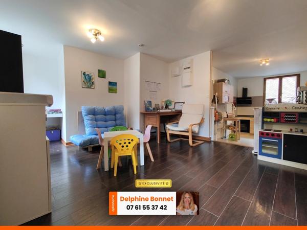 Saint Laurent du Pont, appartement duplex 3P/ T3 de 76 m2 calme et traversant