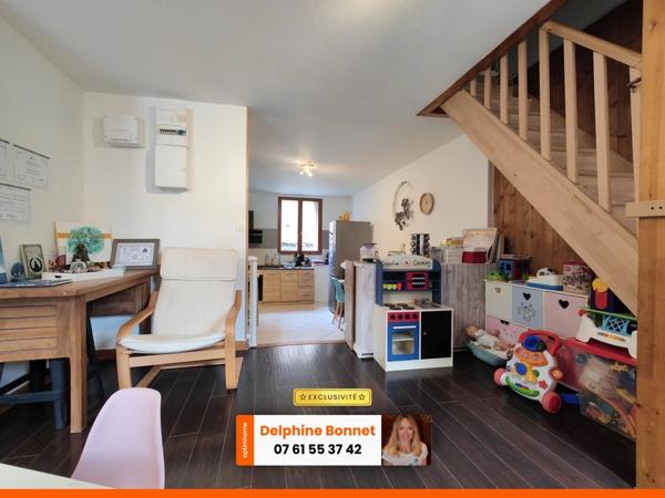 Saint Laurent du Pont, appartement duplex 3P/ T3 de 76 m2 calme et traversant