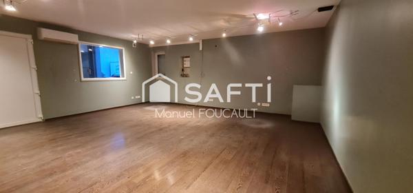 QUETIGNY - Local professionnel 6 pièces de 320 m2 - place de stationnement - proximité des axes autoroutiers