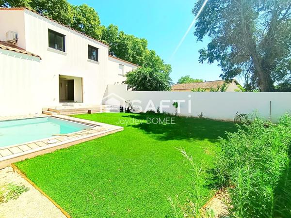 Opportunité rare : maison contemporaine avec piscine – Aniane