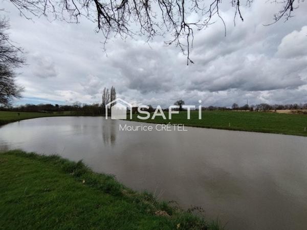 TERRAIN AGRICOLE +ETANG+DEPENDANCE