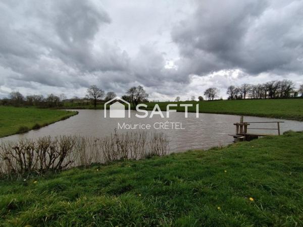 TERRAIN AGRICOLE +ETANG+DEPENDANCE