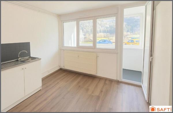 T1 bis rénové - immeuble isolé - vue montagne