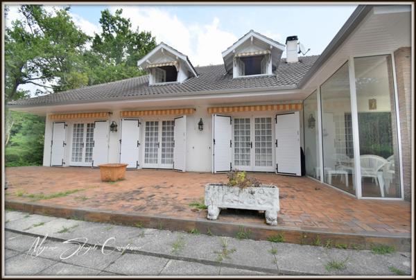 Propriete à vendre 8 pièces de 350 m² environ à MIMIZAN (40) avec lac privatif, cadre exceptionnel