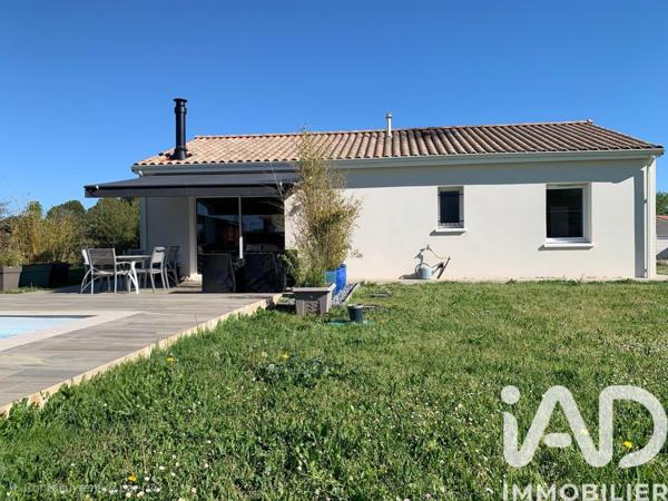 Maison à vendre 3 pièces 80 m² Lamonzie-Saint-Martin