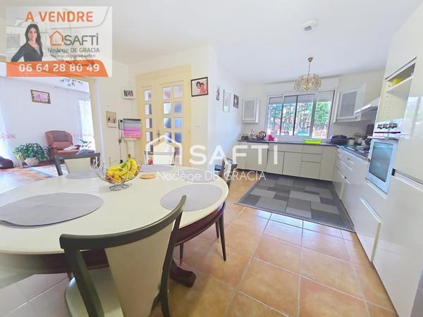 Maison T5 plain-pied avec garage