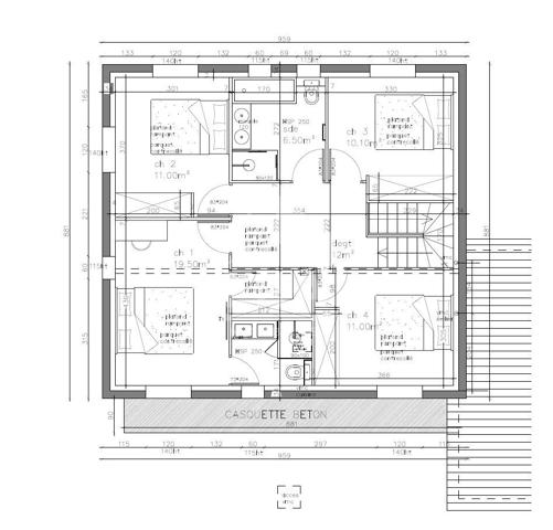 Arbonne - Maison T6 à vendre - écrin de verdure à quelques minutes des plages