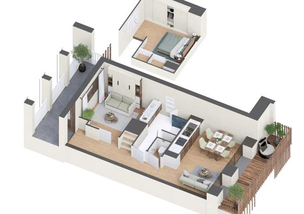 Côté parc – du T1 au T4