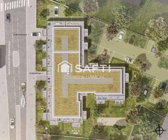 T3 dans le centre, balcon orienté ouest, 2 parking