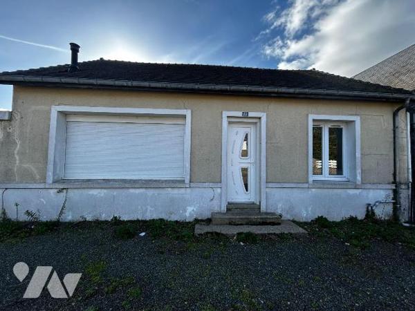 Gouville sur mer, plein centre.
Maison de plain-pied comprenant une grande cuisine aménagée et...