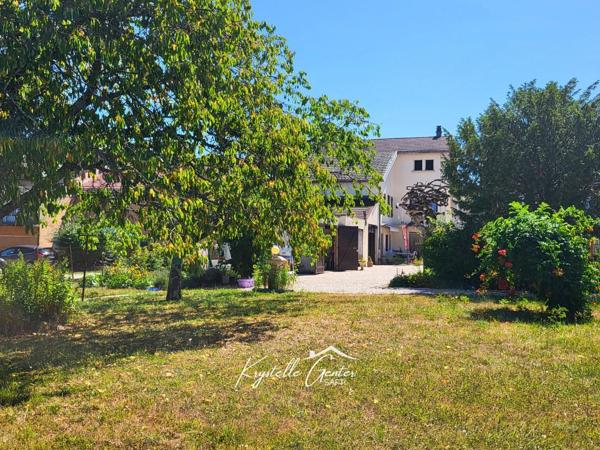 Maison 170 m² utiles, terrain arboré, dépendances